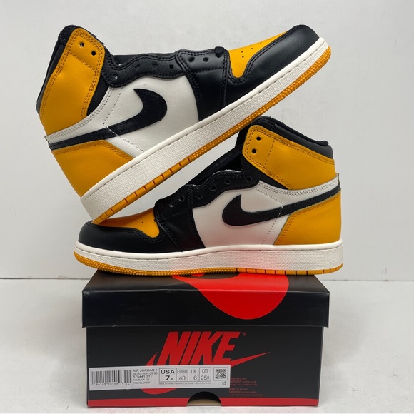 Nike Air Jordan 1 Retro High OG GS “Taxi” 2022 - Picture 3 of 4